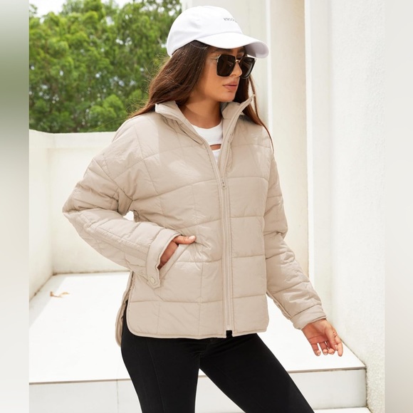 Source Unknown Jackets & Blazers - Quilted Puffer Coat With Pockets